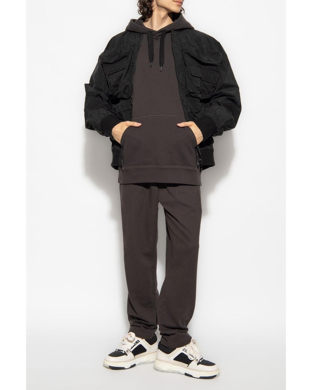 Isabel Marant Gray "Matte" Hoodie for men
