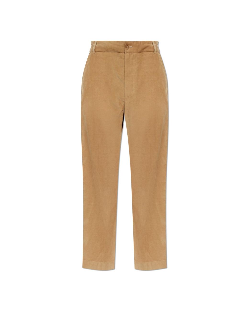 Moncler Natural Corduroy Trousers for men
