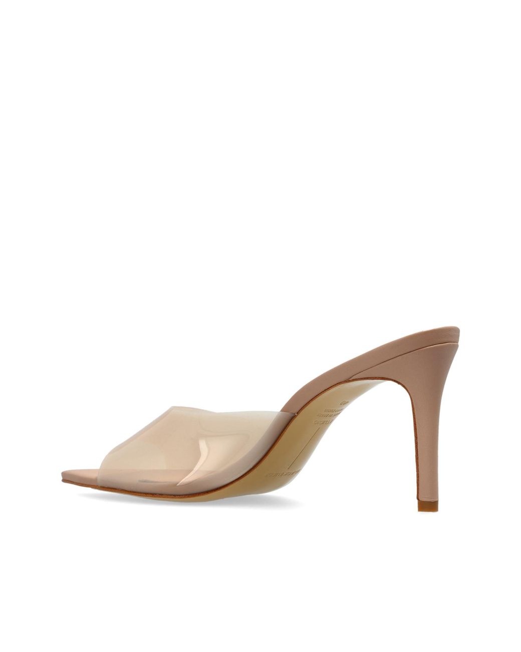 Black Suede Studio White 'Belle' Heeled Mules