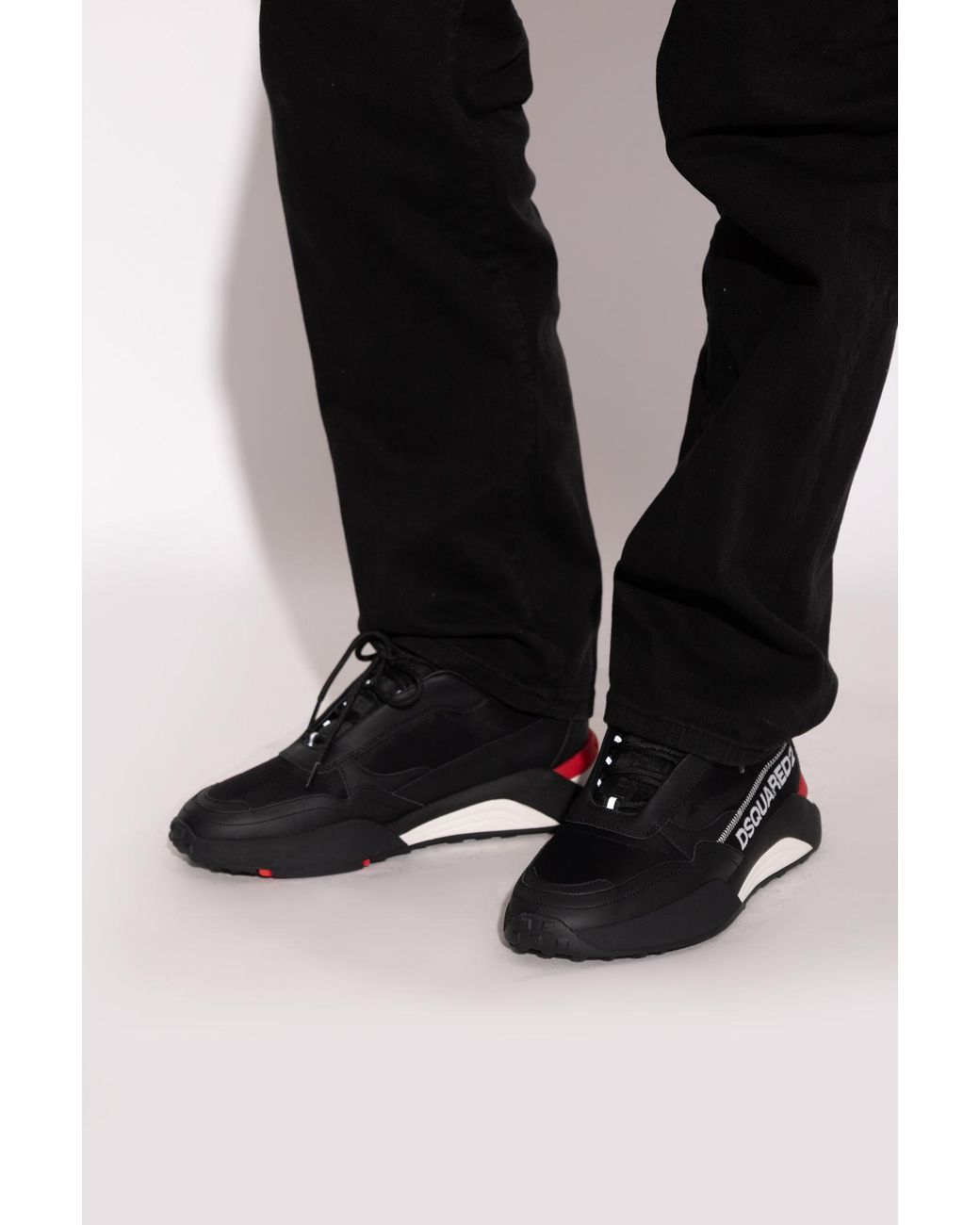 DSquared² Black Flow' Sports Shoes for men
