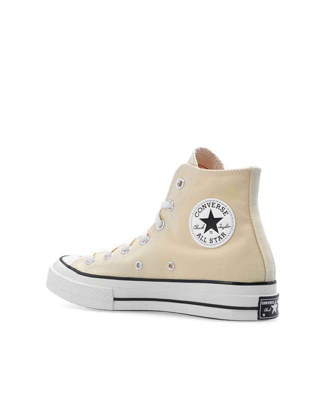 Converse 'chuck 70 Hi' High-top Sneakers in Yellow | Lyst