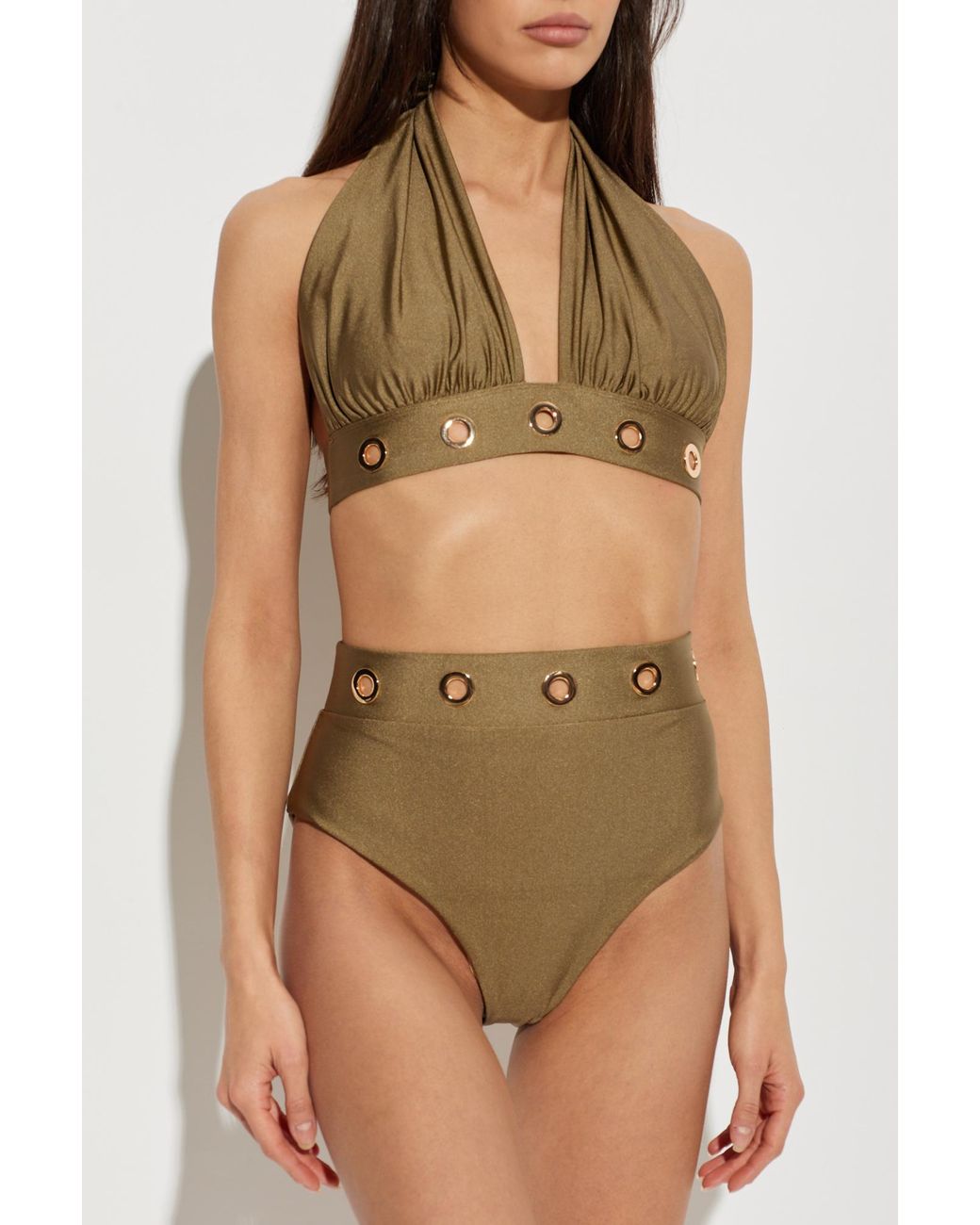 Maiya Paris Metallic Two-Piece Swimsuit "Deesse"
