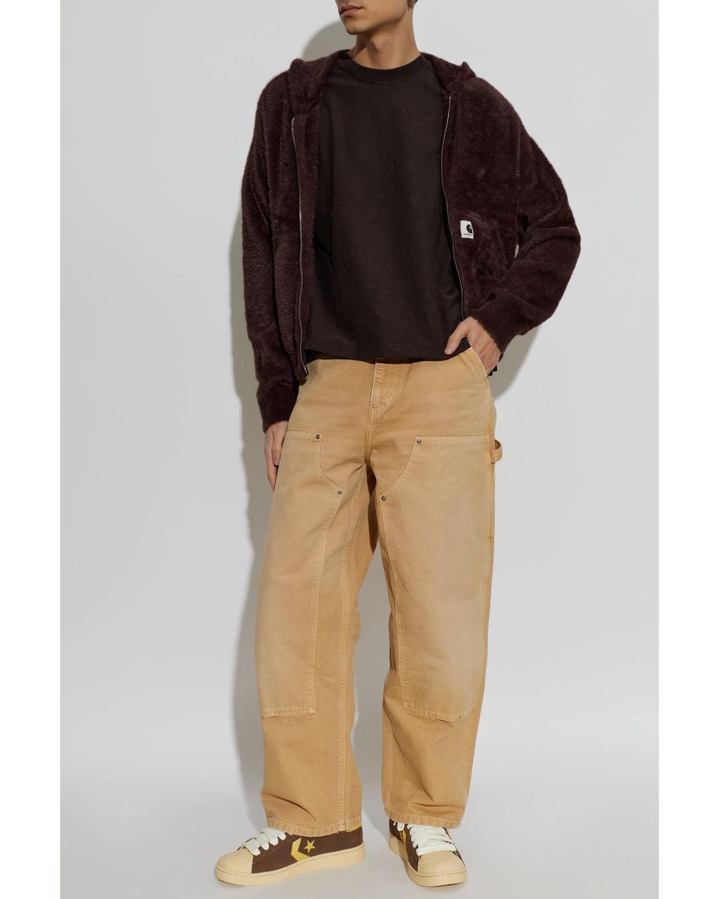 Converse Brown X Golf Le Fleur Low-Top Sneakers for men