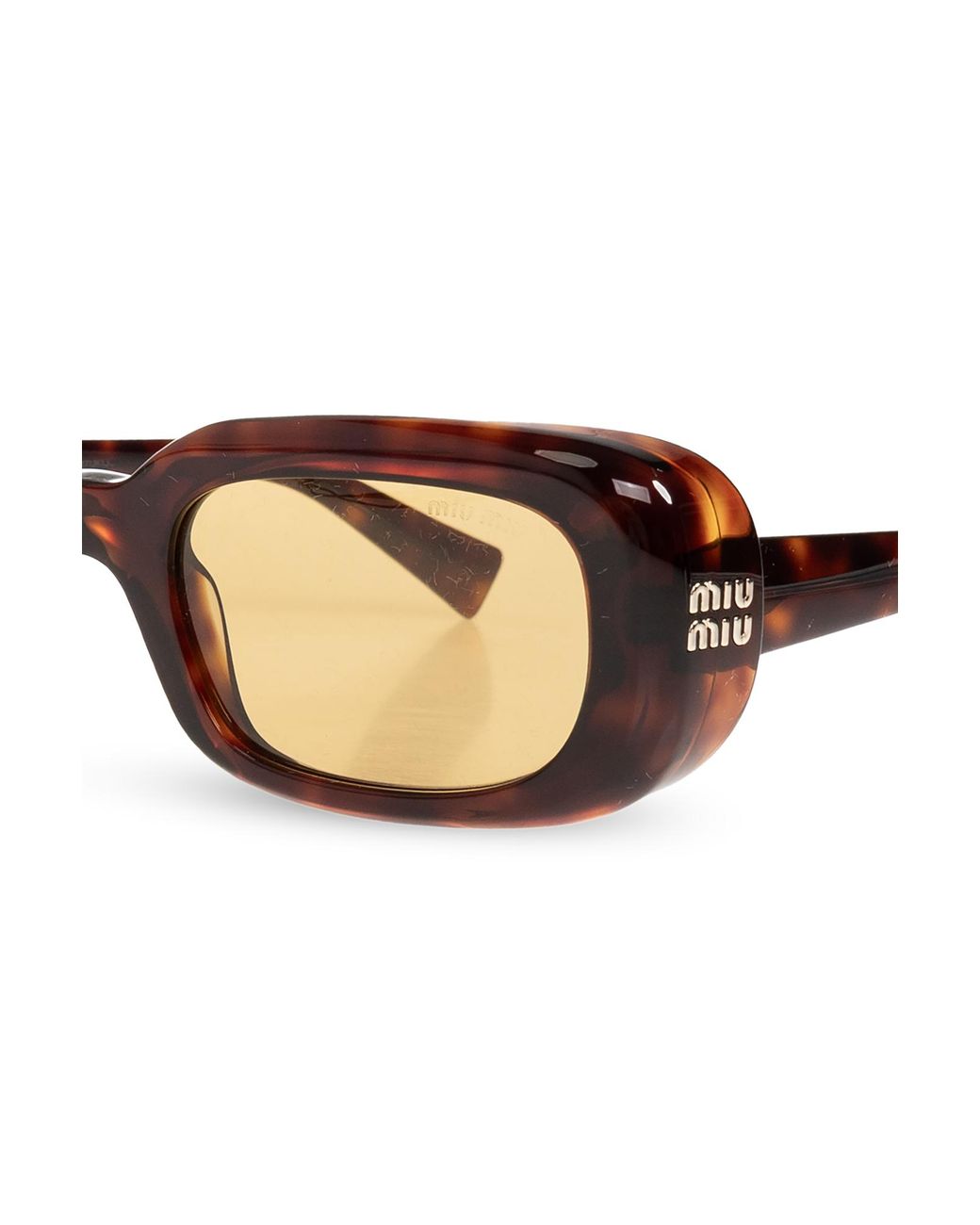 Miu Miu Natural "B13S" Sunglasses