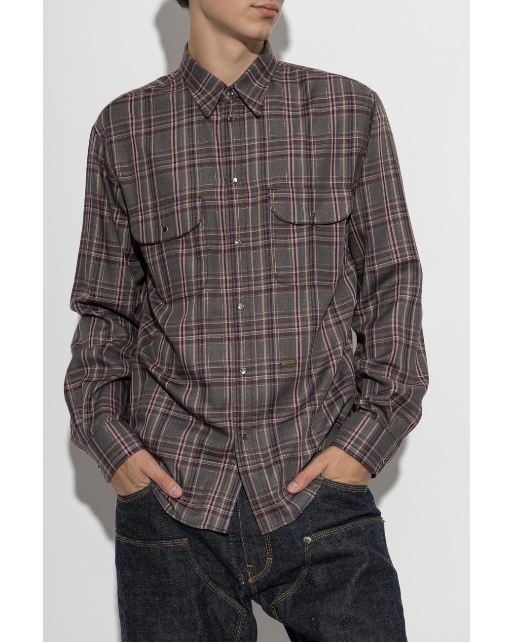DSquared² Green Shirt With Pockets for men