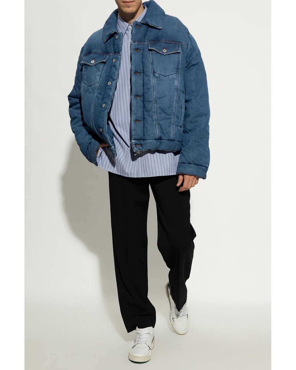 LOEWE blue Workwear Denim Jacket