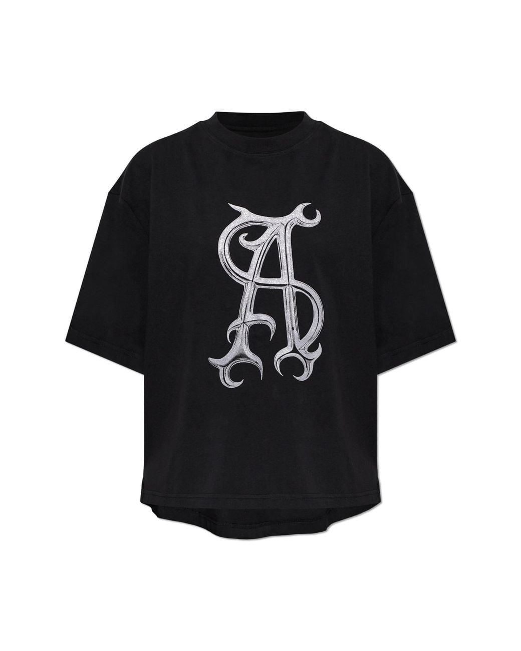AllSaints Black T-Shirt 'Reflex Amelie'