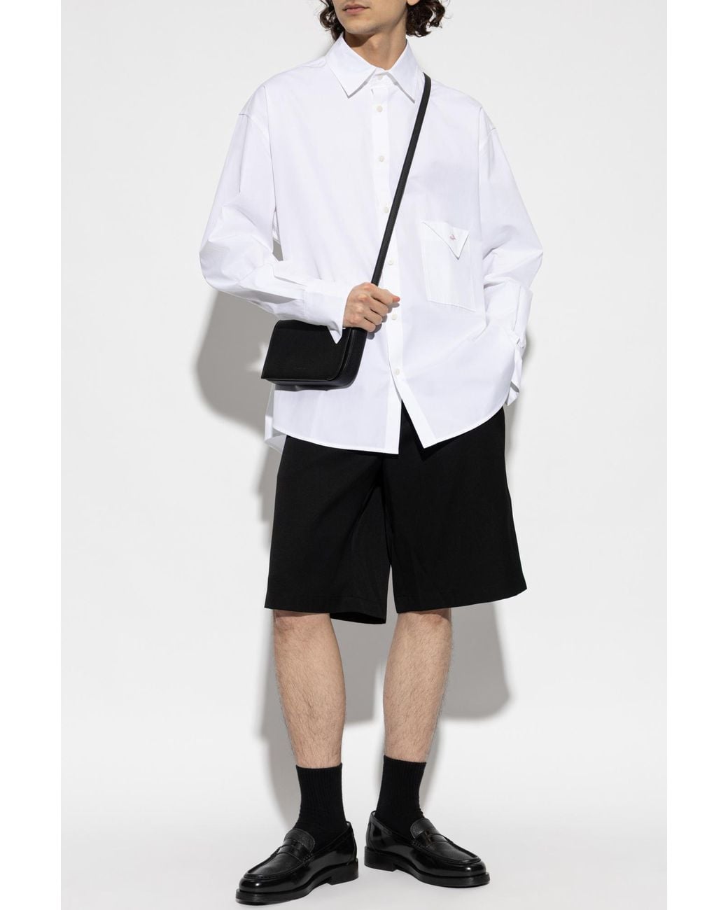 Jacquemus White Shirt With Pocket for men