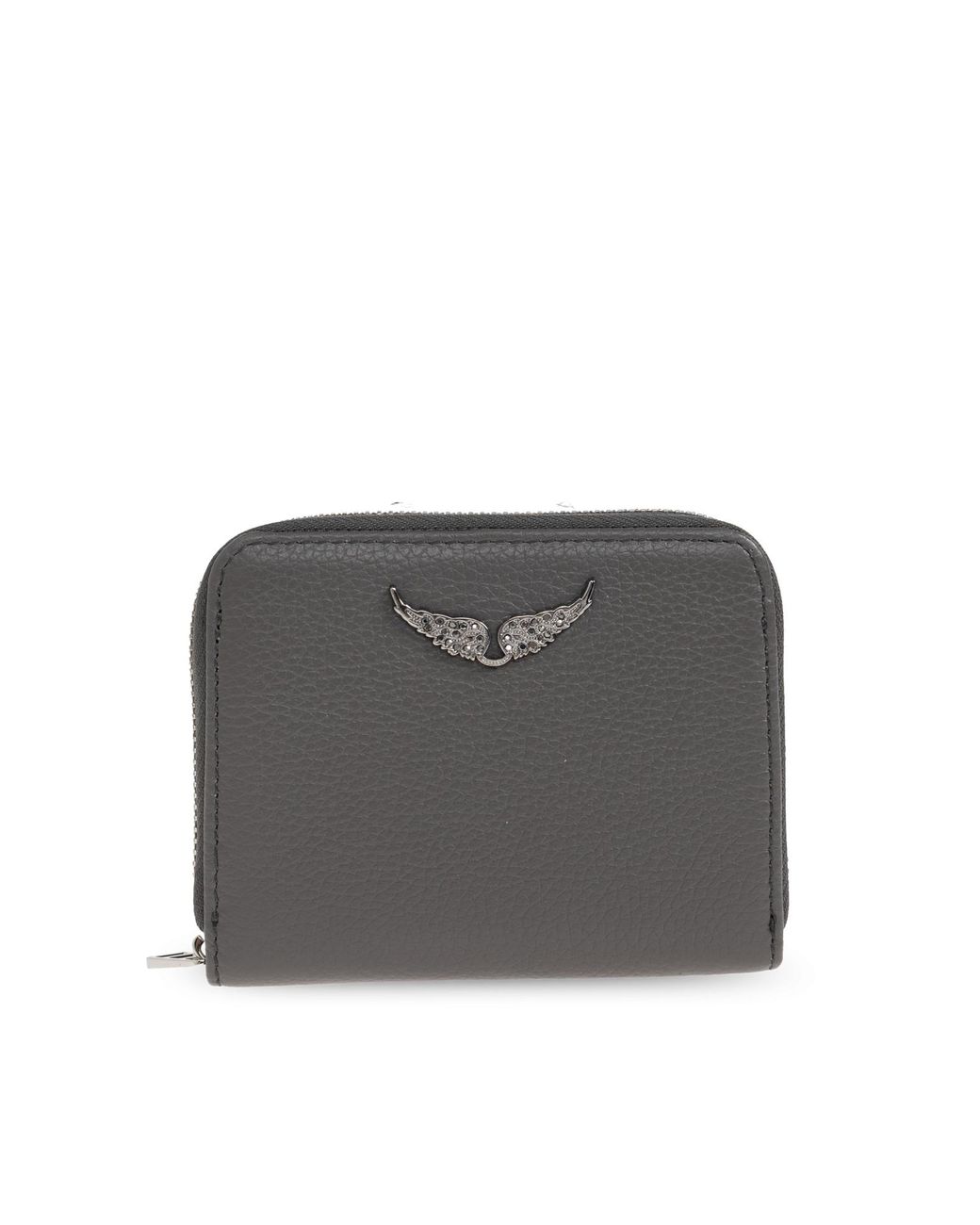 Zadig & Voltaire Gray Leather Wallet