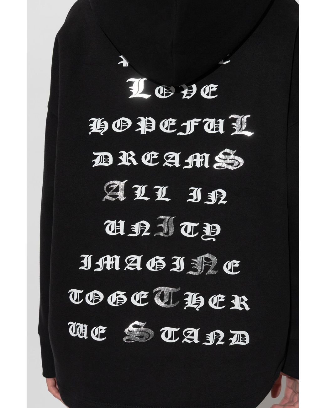 AllSaints Black 'Vision' Hoodie