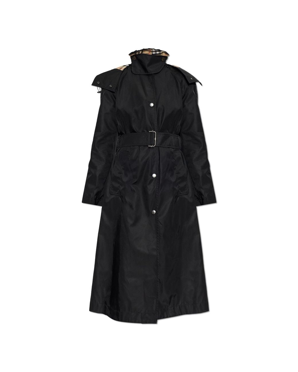 Burberry Black 'Tilgate' Coat