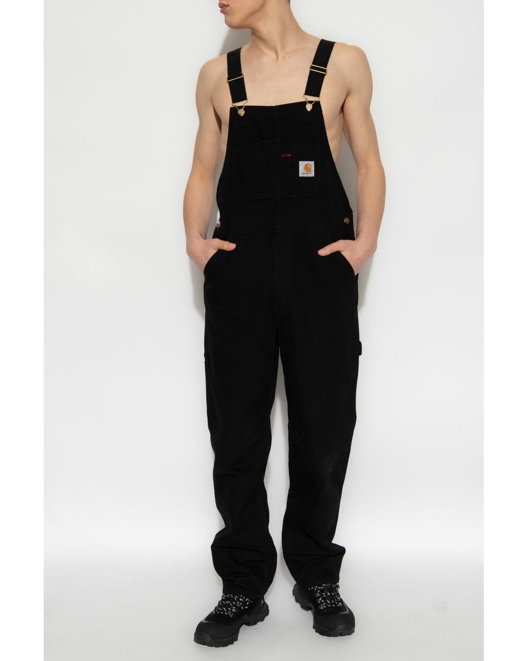 Carhartt dungarees hotsell mens black