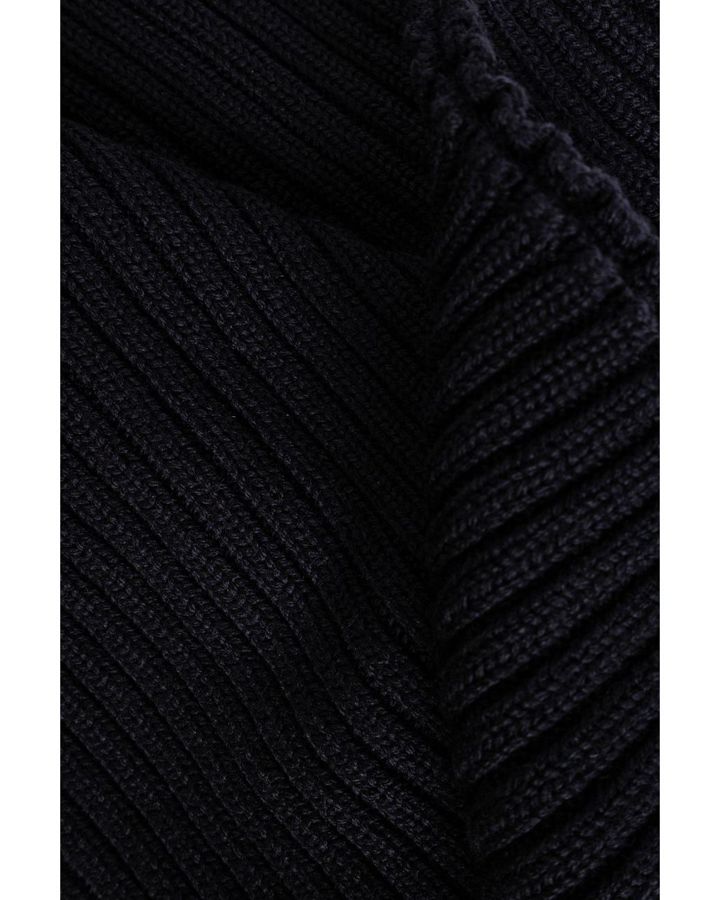 Dolce & Gabbana Black Woolen Snood for men