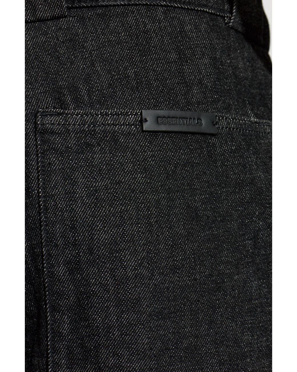 Fear Of God Black Straight-Leg Jeans for men