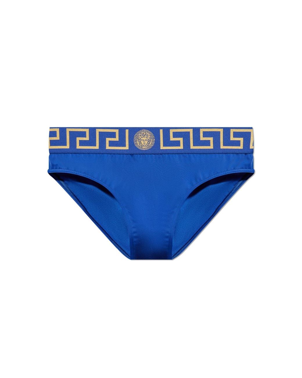 Versace Blue Swim Briefs for men