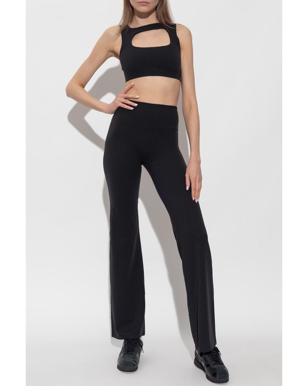 Nike Black Flared Leg Leggings