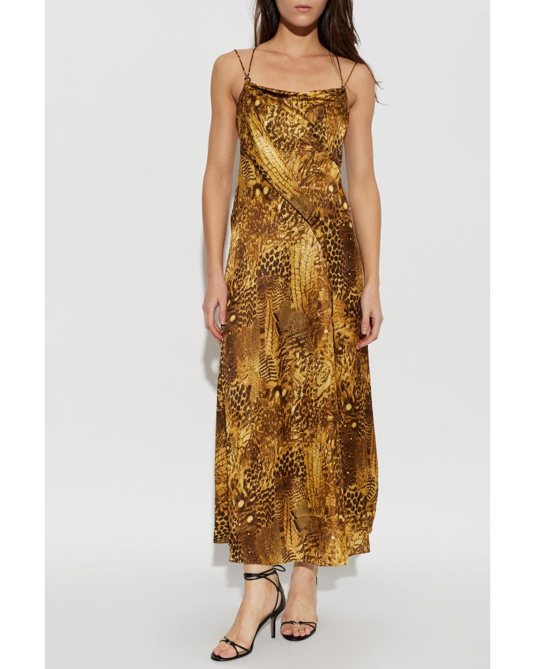 AllSaints Metallic Dress 'Claire'