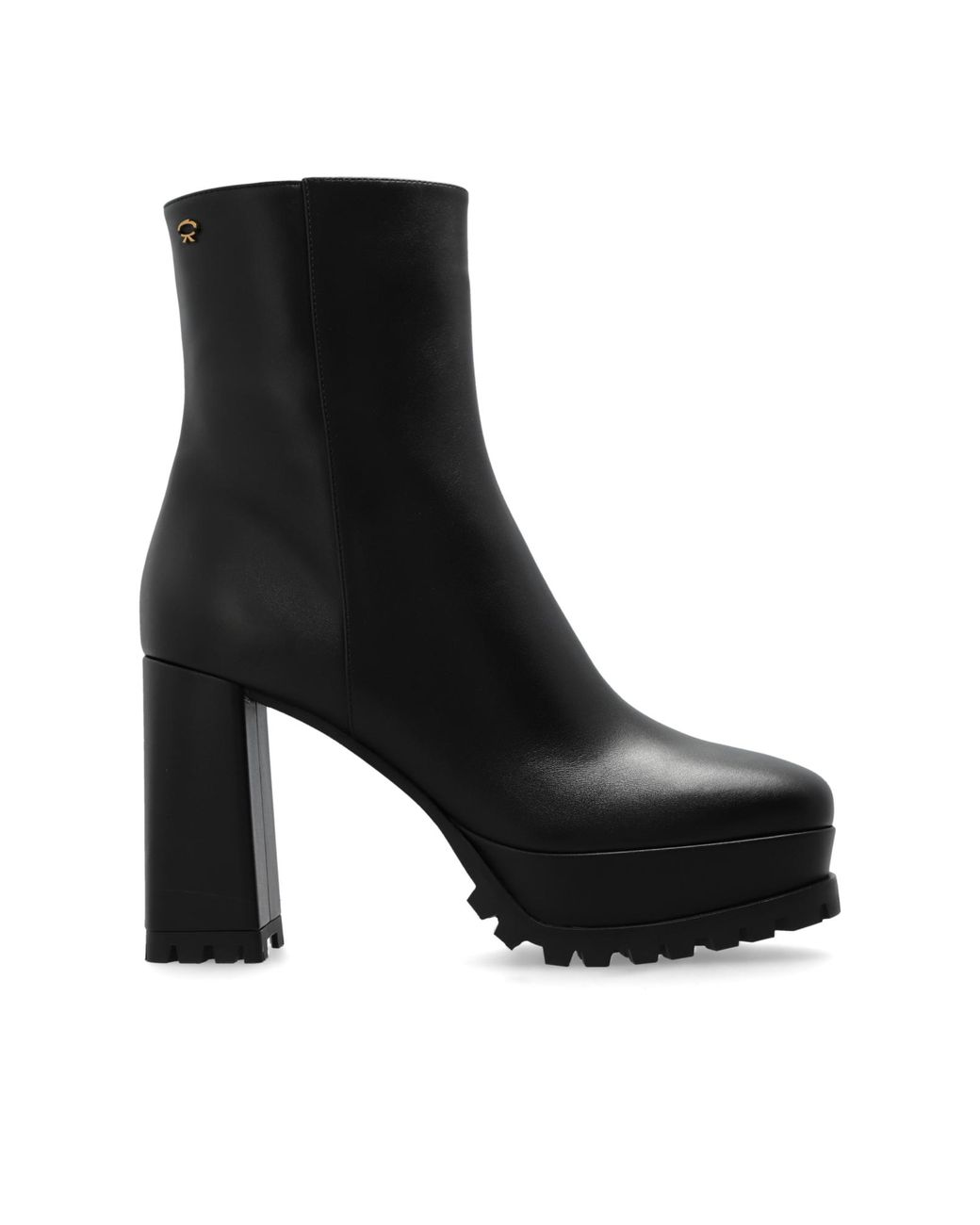 Gianvito Rossi Black 'Harlem' Ankle Boots