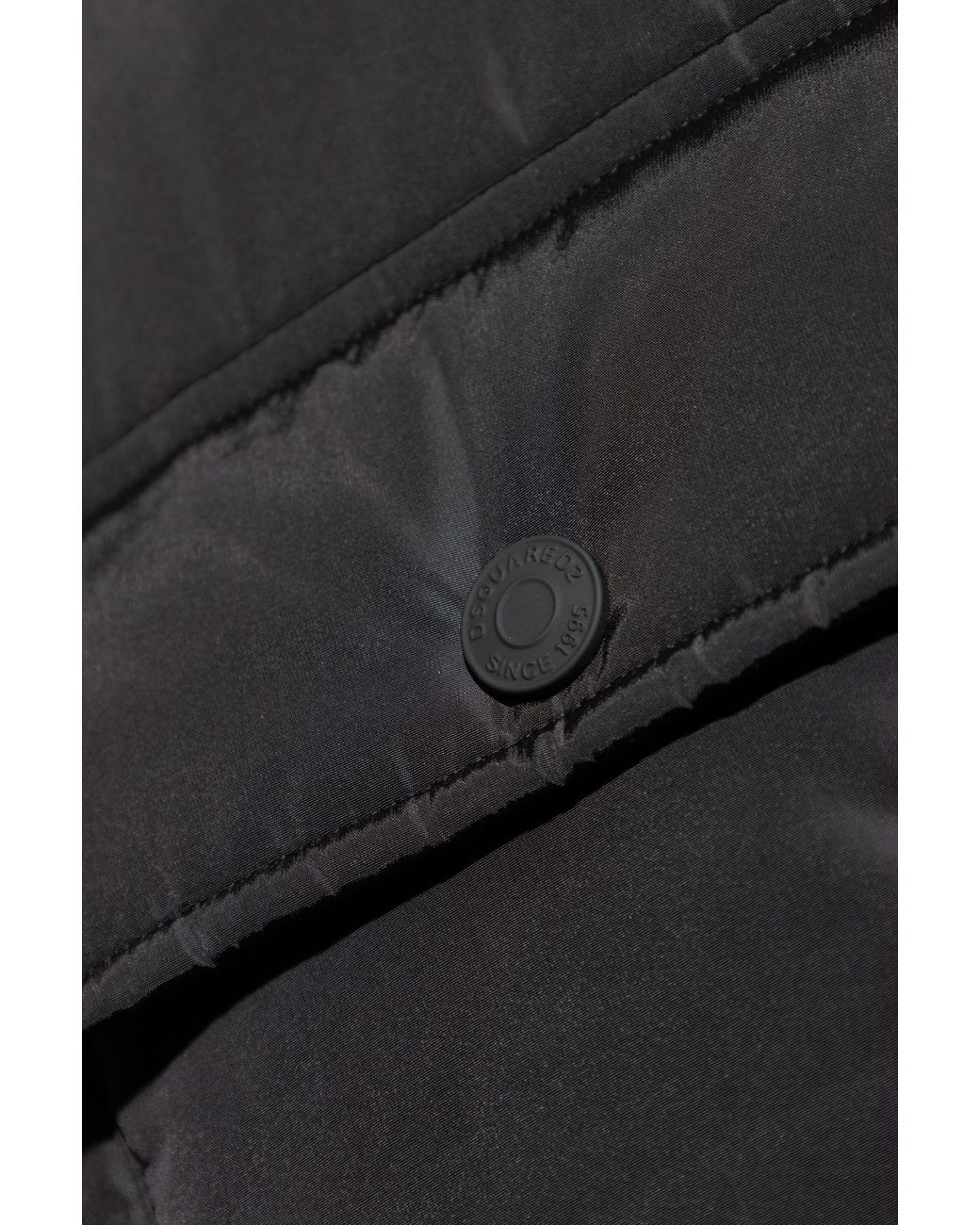 DSquared² Black Jacket With Pockets for men