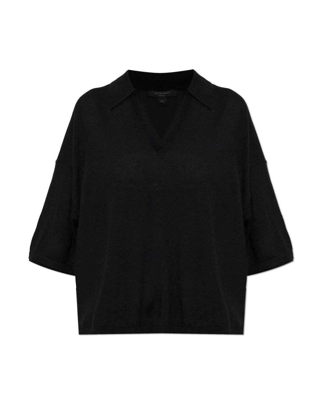 AllSaints Black Top 'Bern'