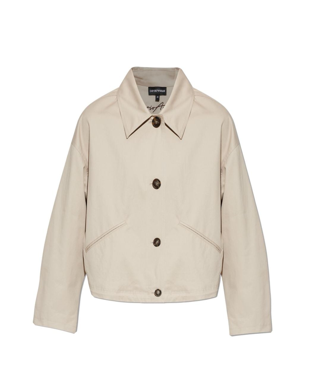 Emporio Armani Natural Cotton Jacket