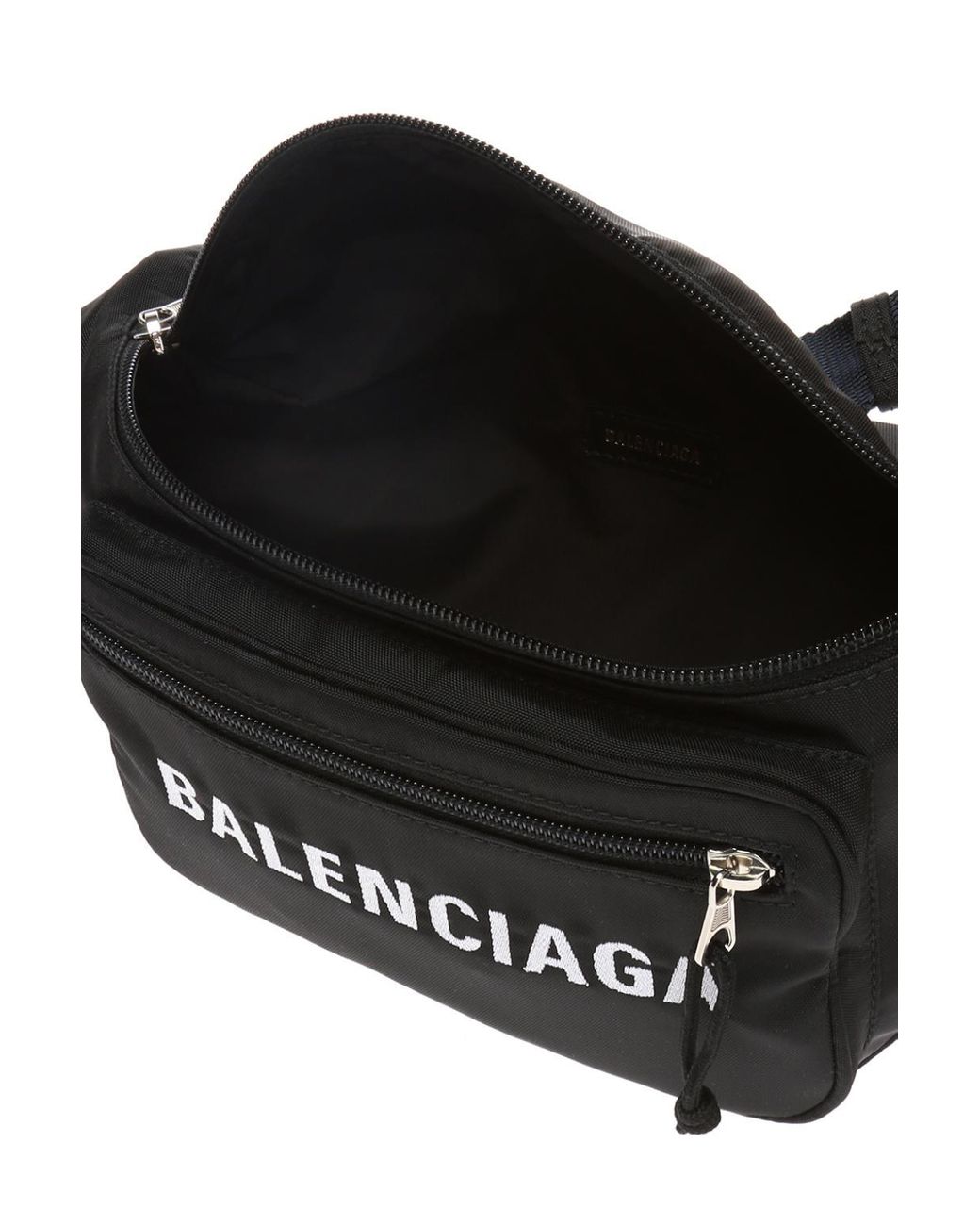 バッグ BALENCIAGA LOGO NYLON WAIST BODY BAG Balenciaga Logo Nylon Fanny Pack Available Now | Hypebeast