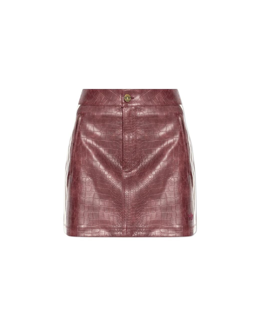 Adidas Originals Red Short Skirt With Logo