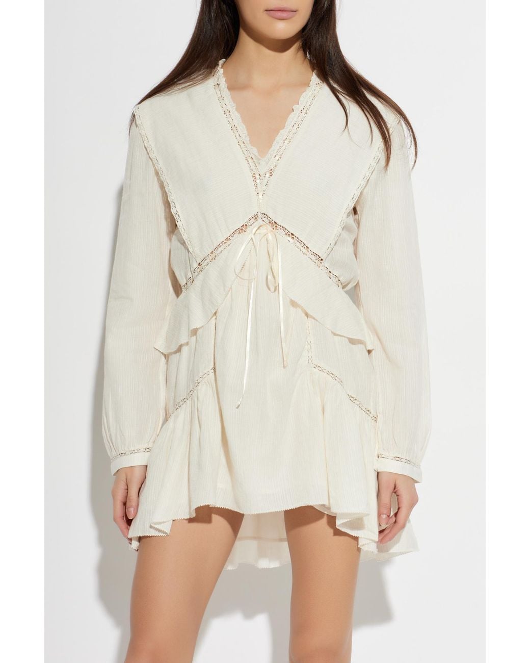 Isabel Marant White Dress 'Damya'