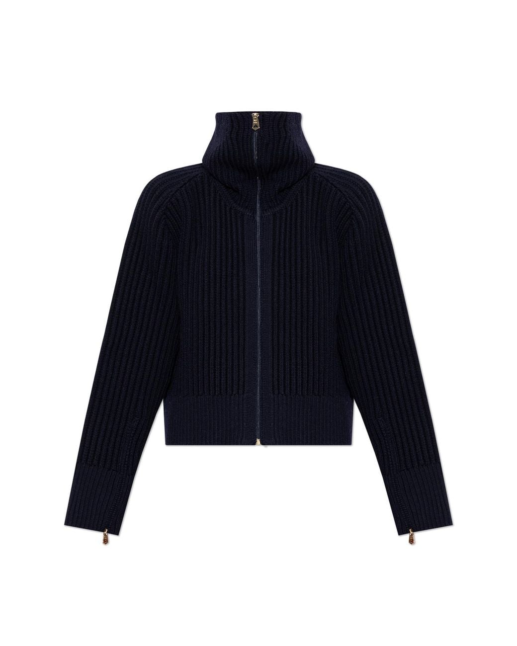 Paul Smith Blue Wool Cardigan