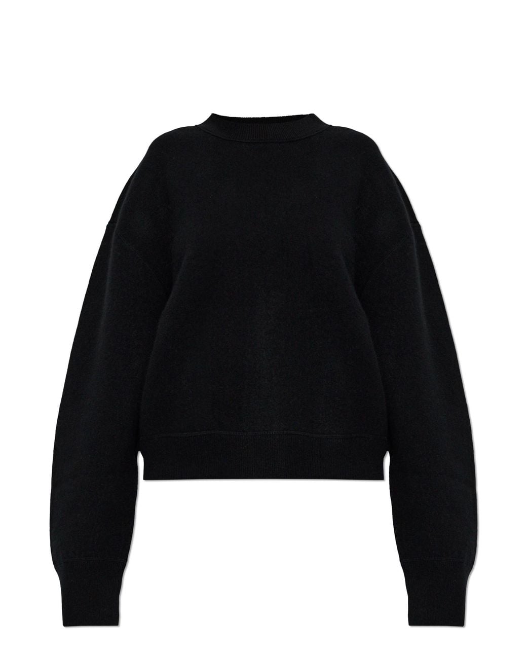 Studio Nicholson Black Wool Turtleneck Sweater 'Morina'