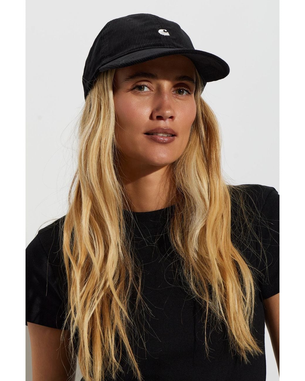 Carhartt Black Cap With Logo