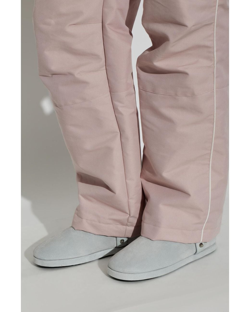 Balenciaga Gray 'Alaska' Suede Snow Boots