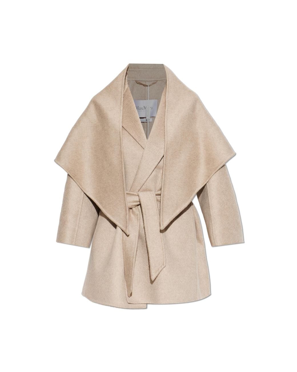 Max Mara Natural 'Detto' Coat