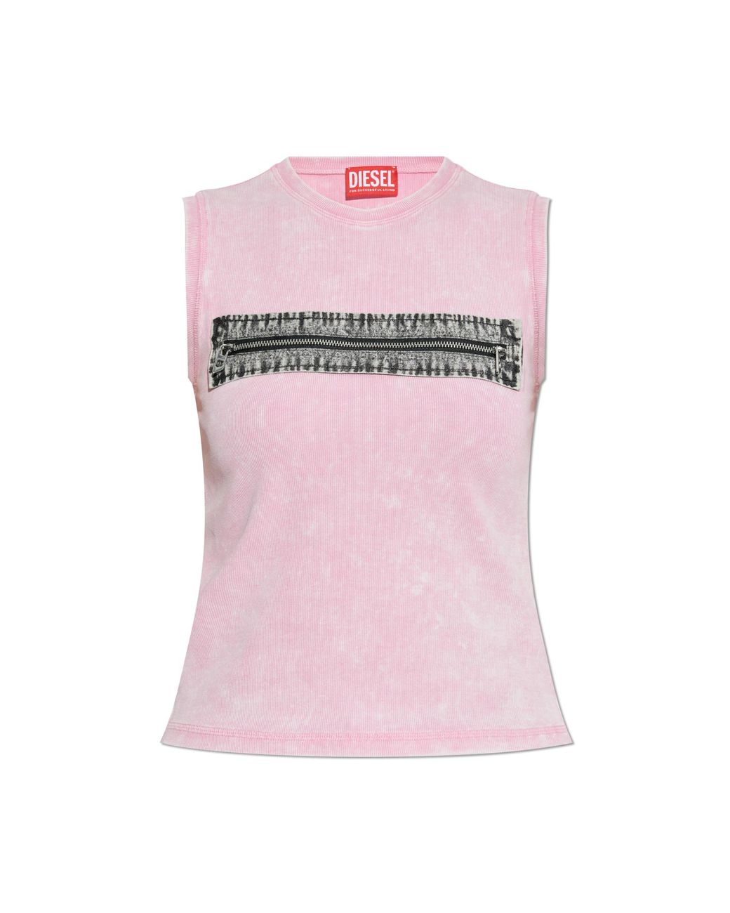 DIESEL Pink Top 'T-Arted'