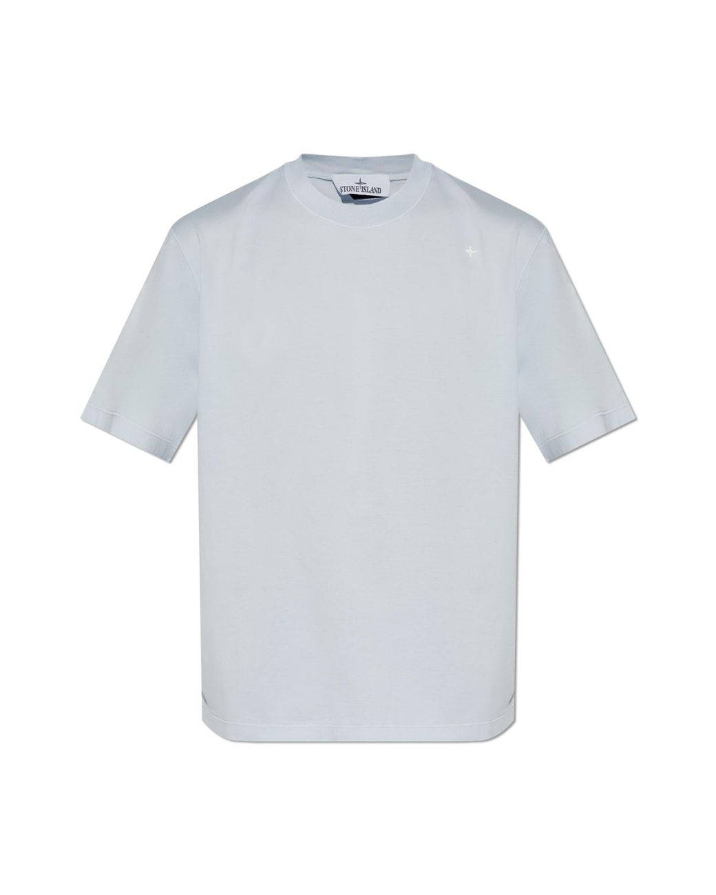 Stone Island Blue Shirt With Pockets for men