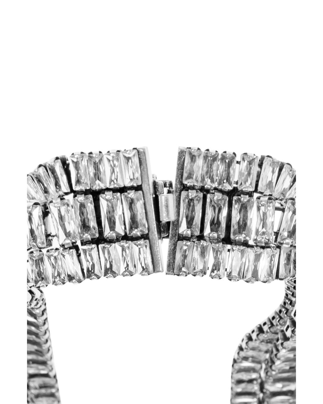 Isabel Marant Metallic Bracelet With Shimmering Crystals