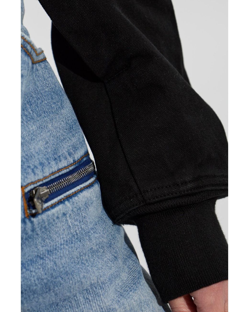 Rick Owens Black Short 'Bomber' Jacket