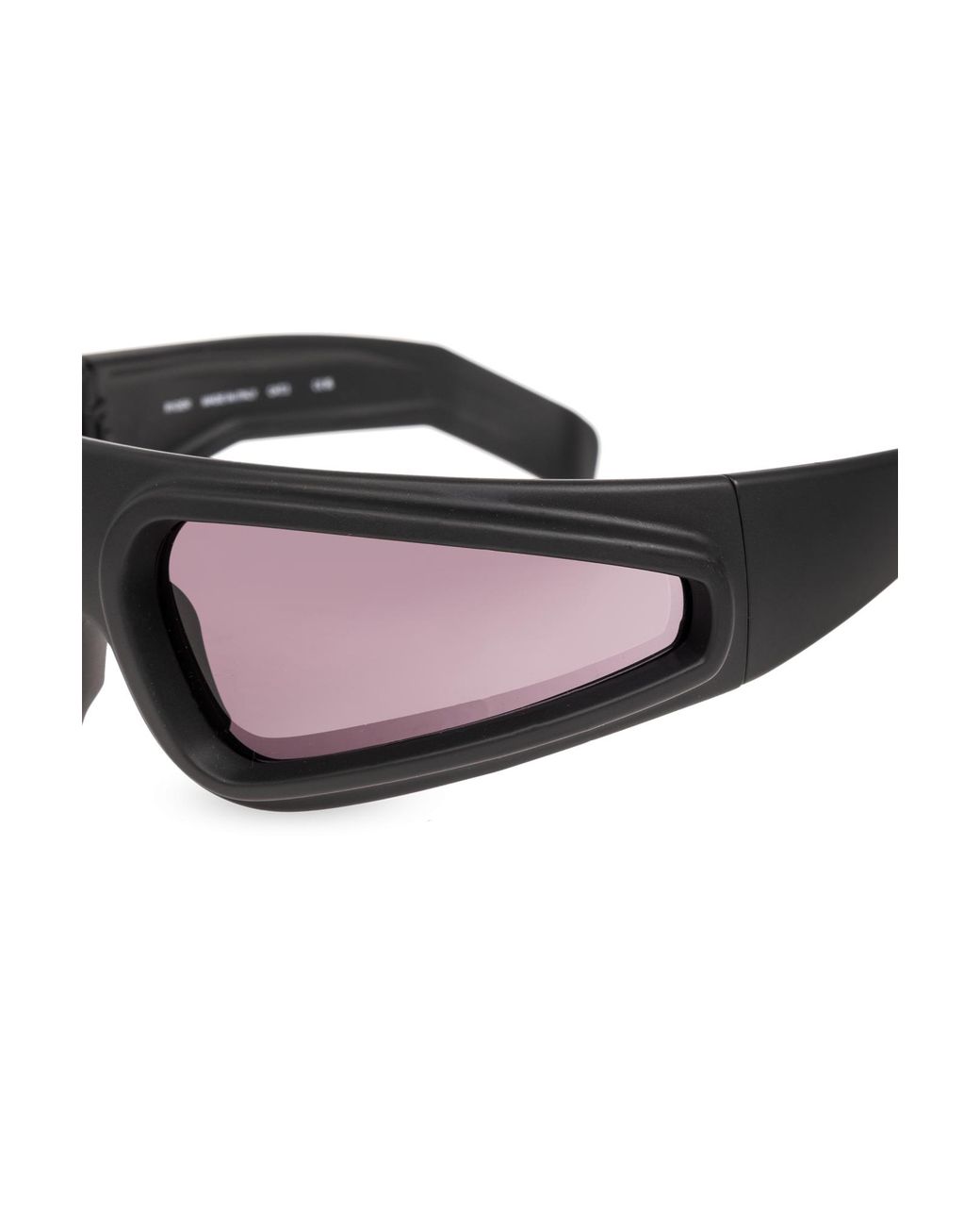 Rick Owens Brown 'Ryder' Sunglasses