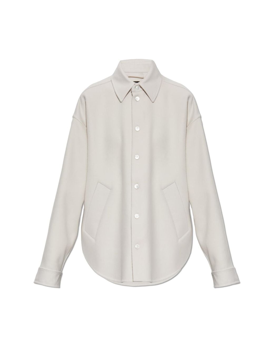 Balenciaga White Cashmere Shirt