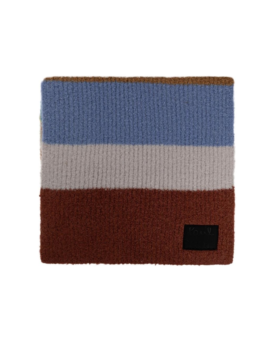 Paul Smith Multicolor Wool Striped Scarf