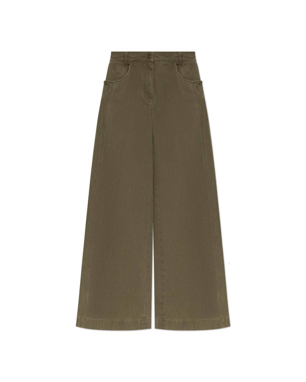Max Mara Green Jeans 'Alamaro'