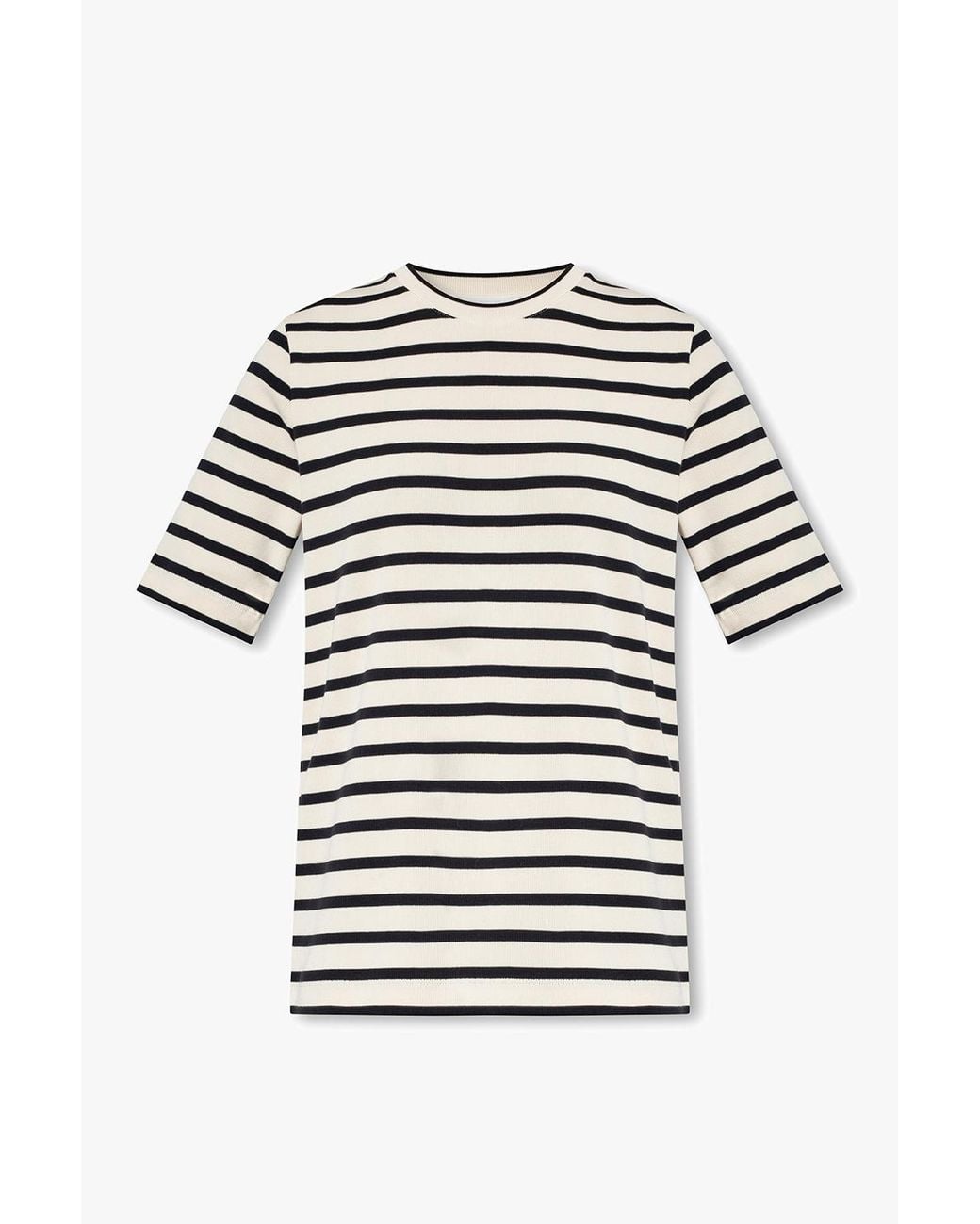 Jil Sander Natural Striped T-Shirt