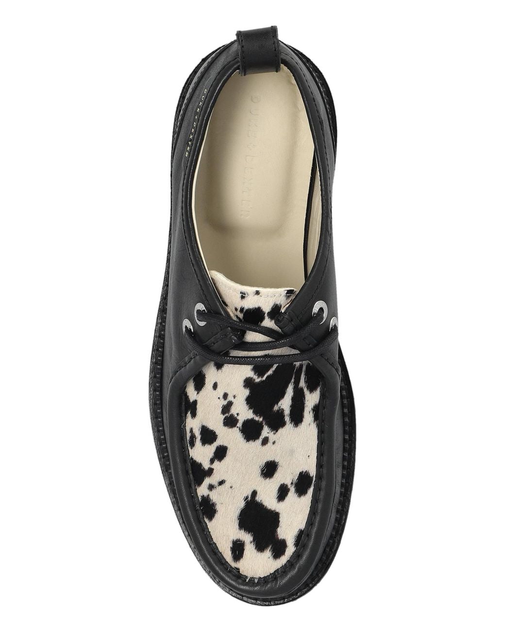 Duke & Dexter Black Shoes "Moby" for men