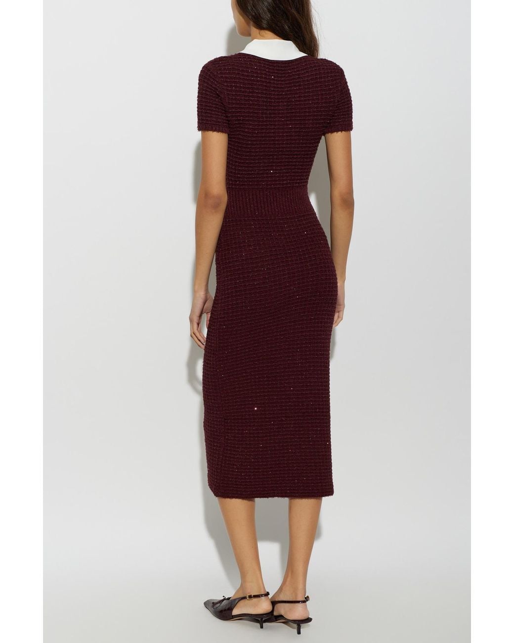 Self-Portrait Collared Dress