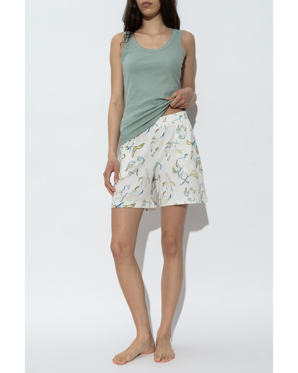 Hanro Natural Underwear Shorts From The 'Sleep & Lounge' Collection