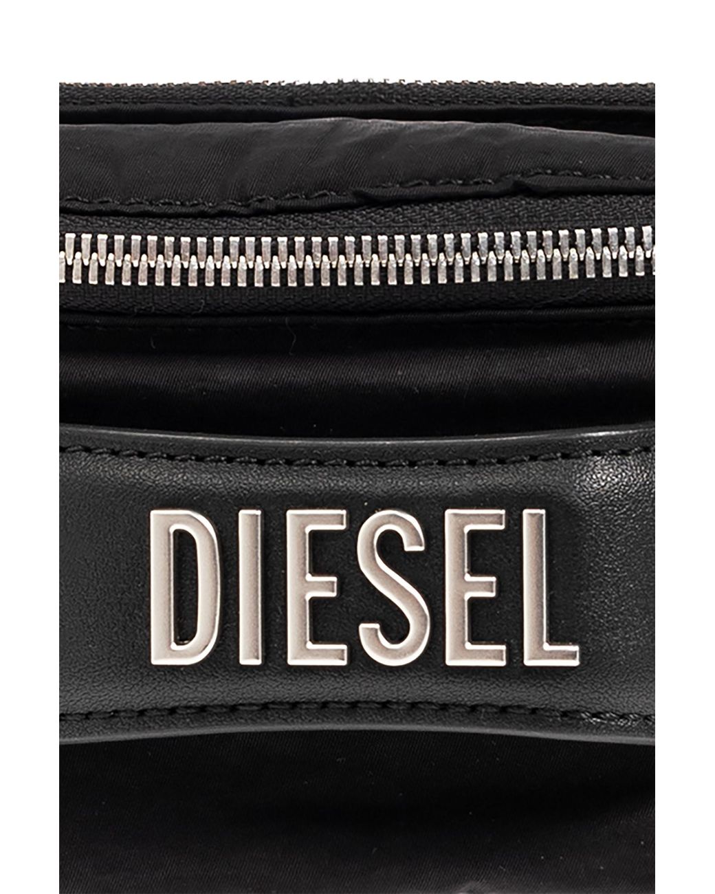 【DIESEL】LOGOS BELT BAG BLACK DIESEL 'Logos' Belt Bag in Black | Lyst UK