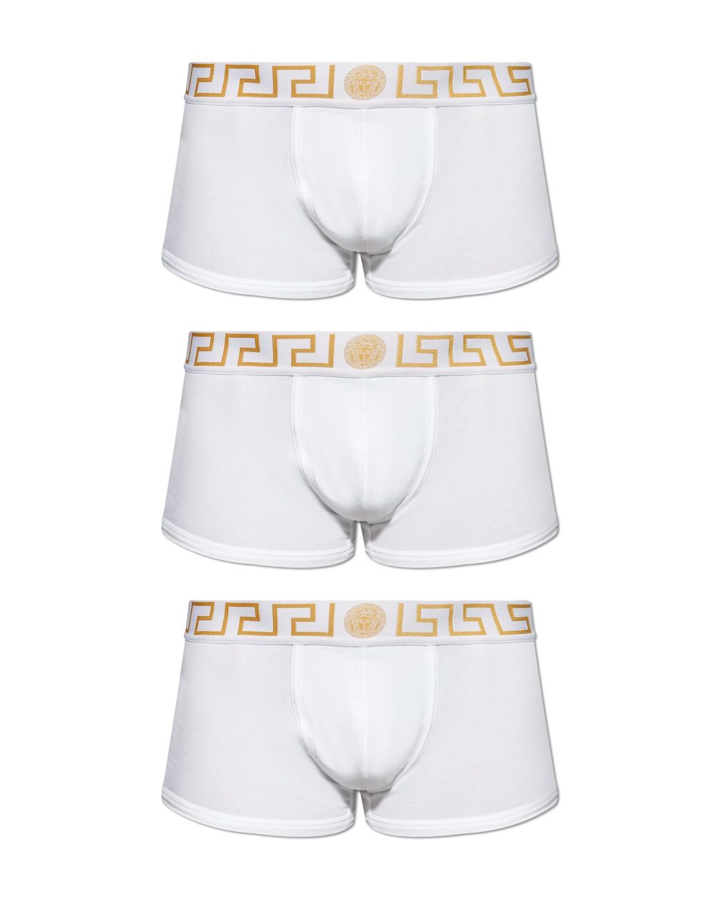 Versace White Three-Pack Of Boxer Shorts for men