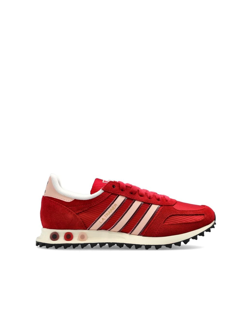 Adidas Originals Red 'La Traiber Og' Sports Shoes