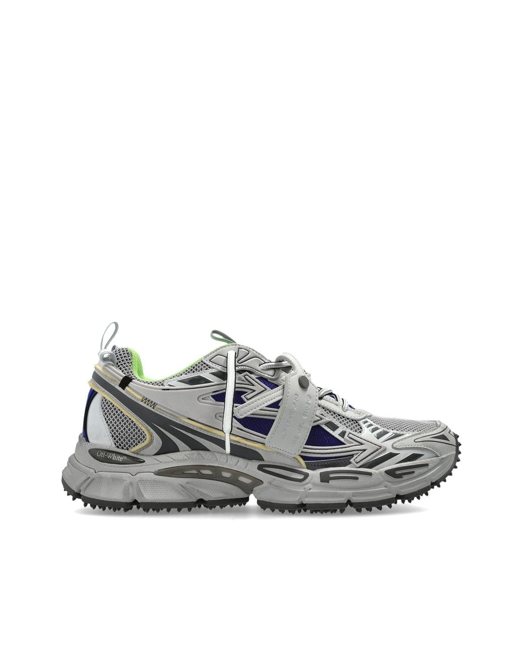 Off-White c/o Virgil Abloh Gray 'Ow Brb Worn Out' Sneakers for men