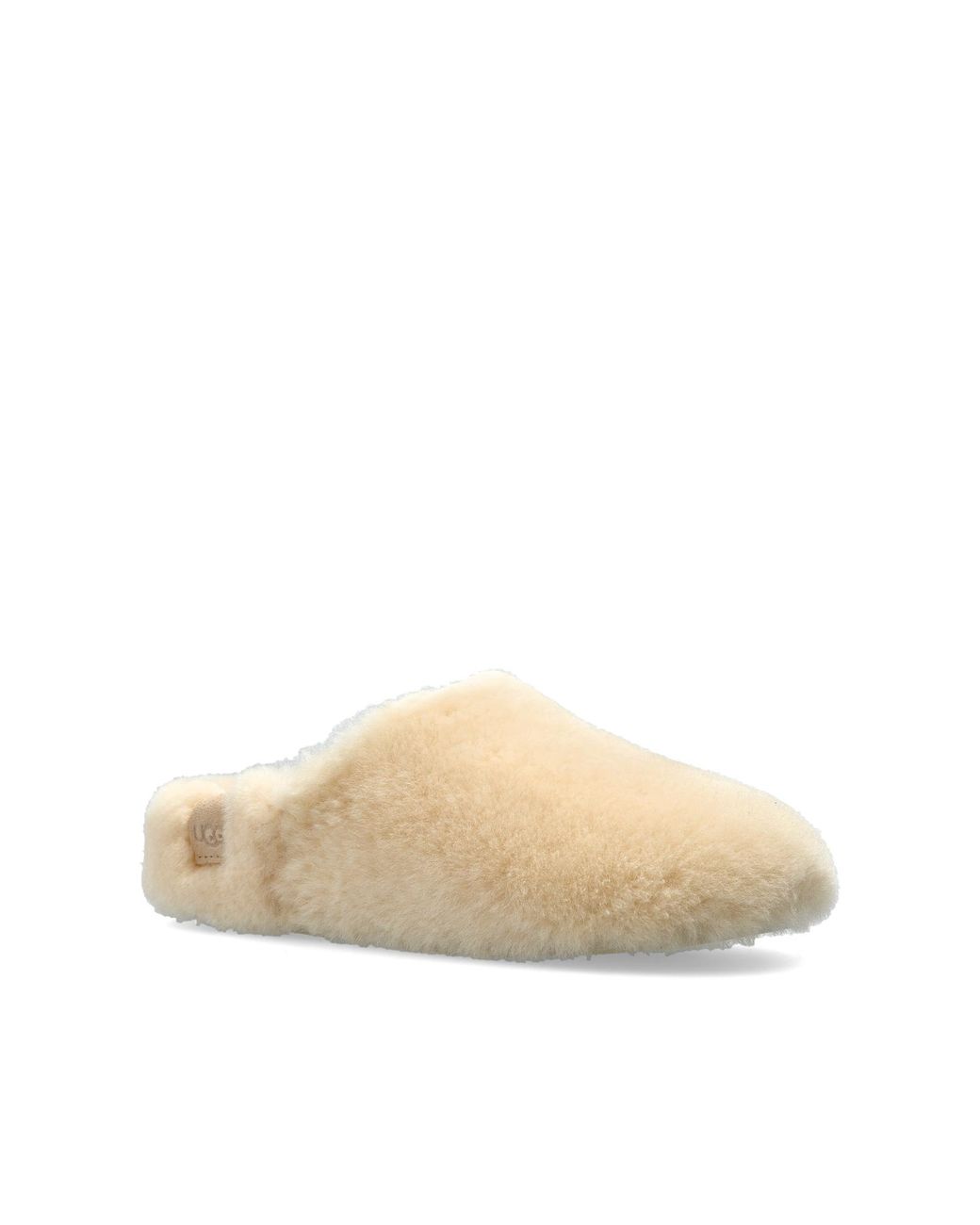 Ugg Green 'Elea Fluffed' Sliders